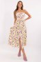 Sukienka damska Model MI-SK-23817-3.96 Light Yellow - Italy Moda