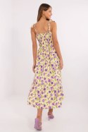 Sukienka damska Model MI-SK-23817-3.96 Light Yellow - Italy Moda