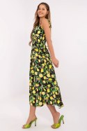 Sukienka damska Model MI-SK-23817.40 Black/Yellow - Italy Moda