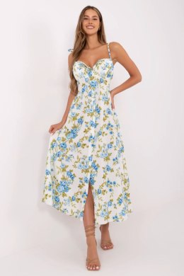 Sukienka damska Model MI-SK-23817-7.83 White/Blue - Italy Moda