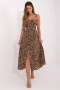 Sukienka damska Model MI-SK-23817-8.80 Black/Beige - Italy Moda