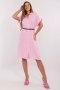 Sukienka damska muślinowa Model MI-SK-A2494.99 Light Pink - Italy Moda