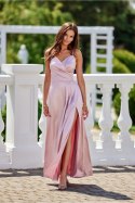 Sukienka damska Model Salma ROZ SUK0462 Pink - Roco Fashion