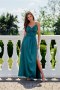 Sukienka damska Model Salma ZIE SUK0462 Green - Roco Fashion