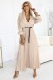 Sukienka damska Model Serena 462-5 Dark Beige - Numoco