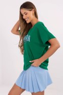 Bluzka T-shirt Damski Model CLM-TS-0023.94 Green - Factory Price