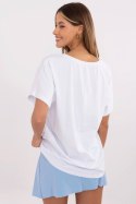 Bluzka T-shirt Damski Model CLM-TS-0023.94 White - Factory Price