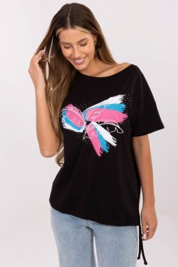 Bluzka T-shirt Damski Model CLM-TS-1019.79 Black - Factory Price
