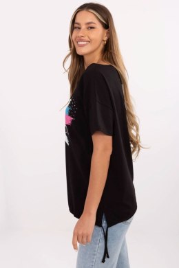 Bluzka T-shirt Damski Model CLM-TS-1019.79 Black - Factory Price