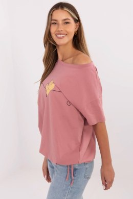 Bluzka T-shirt Damski Model CLM-TS-1017.03 Dark Pink - Factory Price