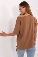 Bluzka T-shirt Damski Model CLM-TS-1019.79 Light Brown - Factory Price
