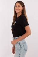 Bluzka T-shirt Damski Model CLM-TS-1663.96 Black - Factory Price