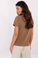 Bluzka T-shirt Damski Model CLM-TS-1704.85 Light Brown - Factory Price