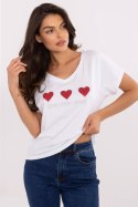 Bluzka T-shirt Damski Model CLM-TS-1708.83 White - Factory Price