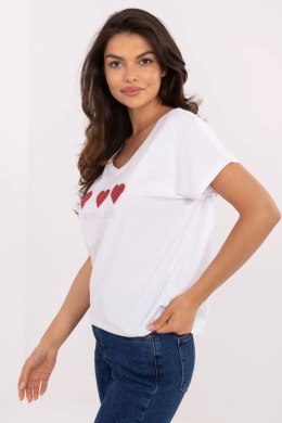 Bluzka T-shirt Damski Model CLM-TS-1708.83 White - Factory Price