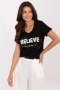 Bluzka T-shirt Damski Model CLM-TS-1726.87 Black - Factory Price