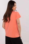 Bluzka T-shirt Damski Model CLM-TS-1726.87 Coral - Factory Price