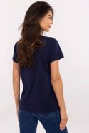 Bluzka T-shirt Damski Model CLM-TS-1726.87 Navy - Factory Price