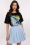 Bluzka damska T-shirt Model MI-TS-M3221-1.20P Black - Italy Moda