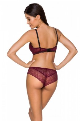 Biustonosz push up push-up Model 2203 bordo - Lupo Line