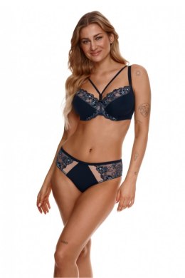 Biustonosz push up push-up usztywniany Model 2320 granatowy navy - Lupo Line