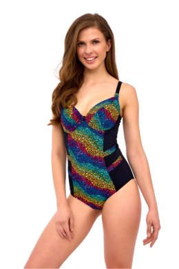 Jednoczęściowy strój kąpielowy Kostium Jednoczęściowy I Model Elena Big Kostium Multicolor - Lupo Line