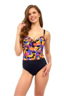 Jednoczęściowy strój kąpielowy Kostium Jednoczęściowy Model Laura Kopa Kostium Multicolor - Lupo Line