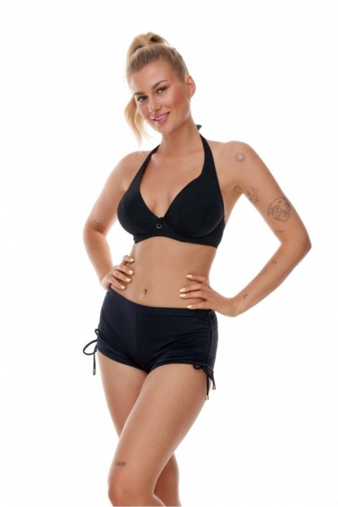Kostium dwuczęściowy Szorty kąpielowe 1 Model Caviana Black - Lupo Line Kostium dwuczęściowy Szorty kąpielowe 1 Model Caviana Black - Lupo Line