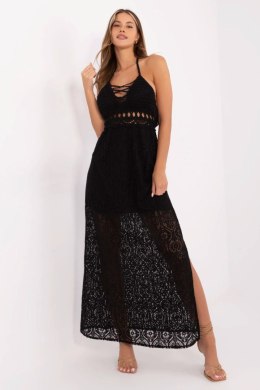Sukienka damska letnia ażurowa Model MI-SK-88191.63 czarna black