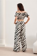 Bluzka damska hiszpanka Model Noemi BLU0215 L01 - Roco Fashion