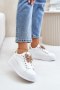 Buty Sportowe Sneakersy damskie Model Naritevia YY-23 White/Gold