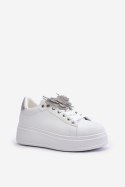Buty Sportowe Sneakersy damskie Model Naritevia YY-23 White/Silver