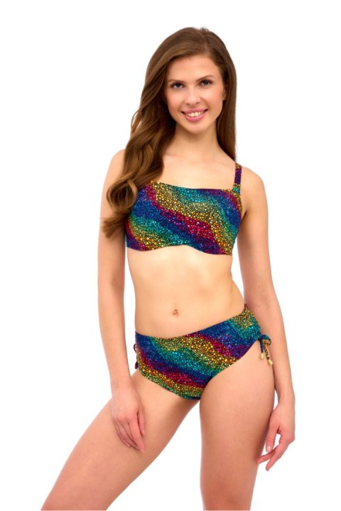 Kostium dwuczęściowy Biustonosz Kąpielowy Model Elena Kostium Big Top Multicolor - Lupo Line Kostium dwuczęściowy Biustonosz Kąpielowy Model Elena Kostium Big Top Multicolor - Lupo Line