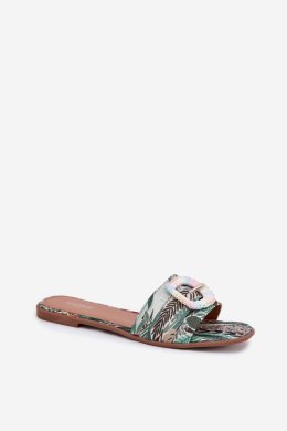 Klapki damskie Model Clariola G469 kolorowe multicolor