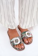 Klapki damskie Model Clariola G469 kolorowe multicolor