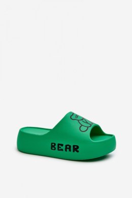 Klapki damskie Model Lamira BG176 zielony green