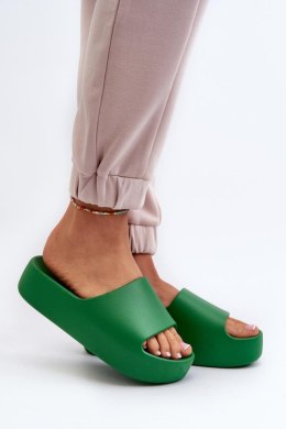 Klapki damskie Model Oreithano S001 zielone green