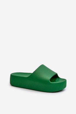 Klapki damskie Model Oreithano S001 zielone green
