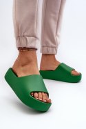 Klapki damskie Model Oreithano S001 zielone green