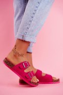 Klapki damskie Model Si Senor 20SD21-1732 fuksja pink