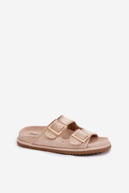 Klapki damskie Model Visley G474 Beige