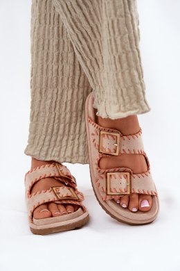 Klapki damskie Model Visley G474 Beige