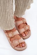 Klapki damskie Model Visley G474 Beige