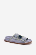 Klapki damskie Model Visley G474 Blue