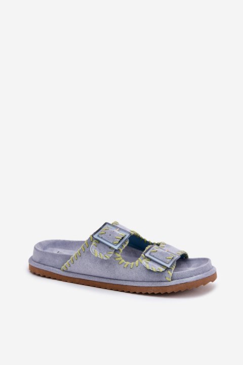Klapki damskie Model Visley G474 Blue Klapki damskie Model Visley G474 Blue