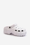 Klapki damskie Model Witima D205 białe white