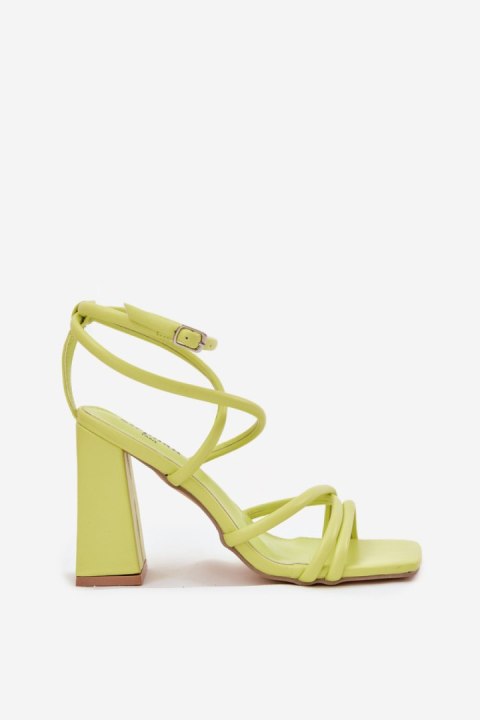 Sandały Model Ciarilora UC-85 Limonka - Step in style Sandały Model Ciarilora UC-85 Limonka - Step in style