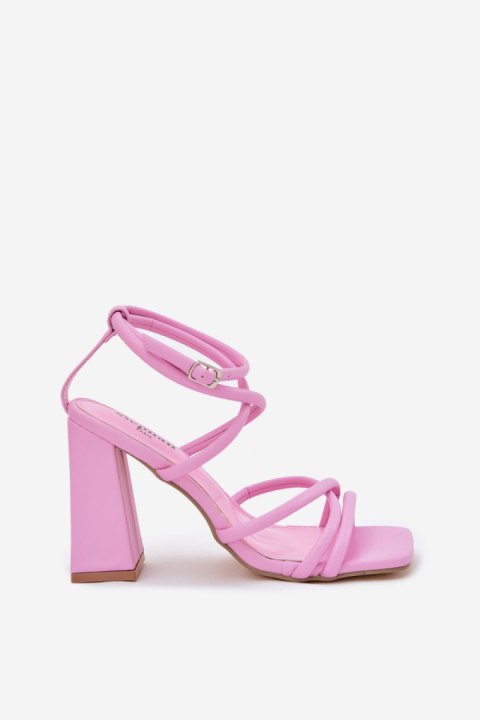 Sandały Model Ciarilora UC-85 Pink - Step in style Sandały Model Ciarilora UC-85 Pink - Step in style