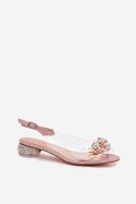 Sandały Model DA MR51-709 Pink - Step in style