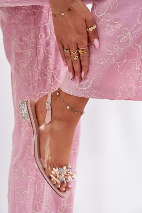 Sandały Model DA MR51-709 Pink - Step in style Sandały Model DA MR51-709 Pink - Step in style